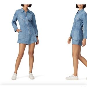 7 for all Mankind Denim Romper